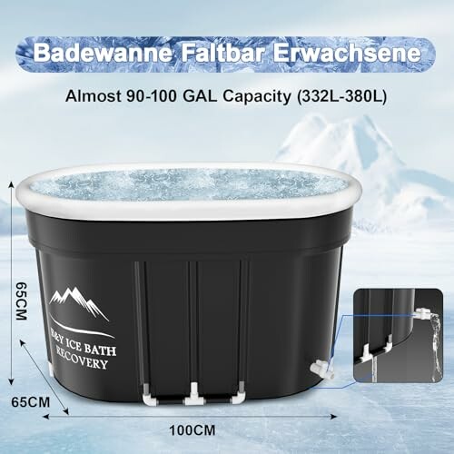 B&Y Baignoire Pliable