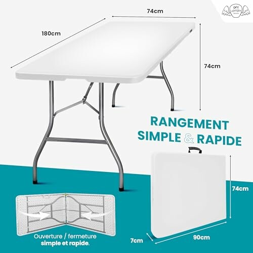 Table Pliante SKYLANTERN 180 cm