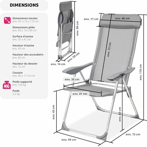 Fauteuils de Jardin TecTake