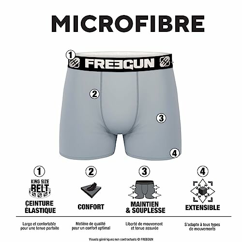 Boxers FREEGUN Homme Pokémon