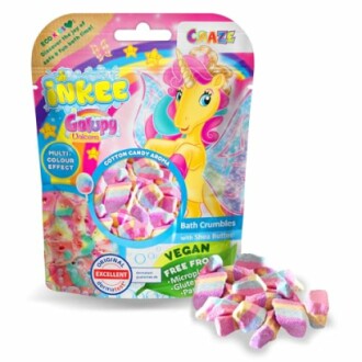 INKEE Granulés de Bain Galupy Unicorn