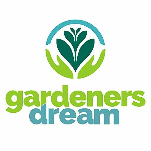 Logo de Gardeners Dream avec des mains et une plante.