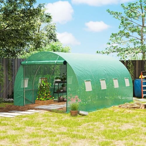 Serre de Jardin Outsunny 12 m²