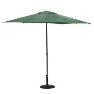 Parasol vert pour terrasse