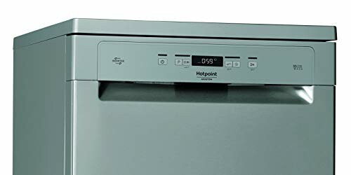 Panneau de commande du lave-vaisselle Hotpoint Ariston.
