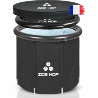 Baignoire à glace avec couvercle Ice Hof.