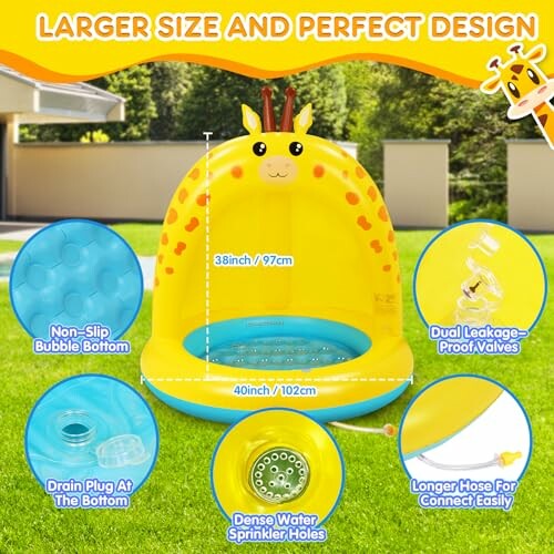 Piscine Gonflable Lenbest - Girafe