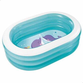 Piscine gonflable pour enfants avec dauphins