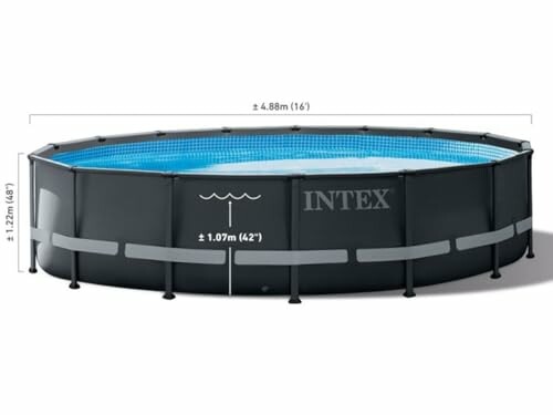 Piscine hors sol Intex avec dimensions