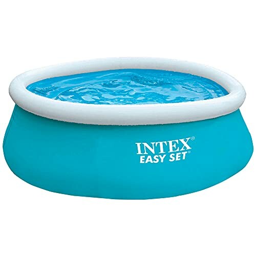 Piscine gonflable Intex Easy Set avec eau.