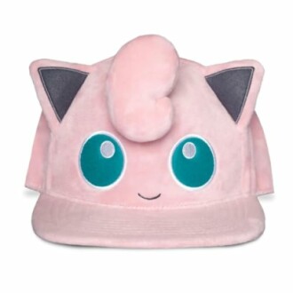 Casquette en peluche Jigglypuff de Pokémon.