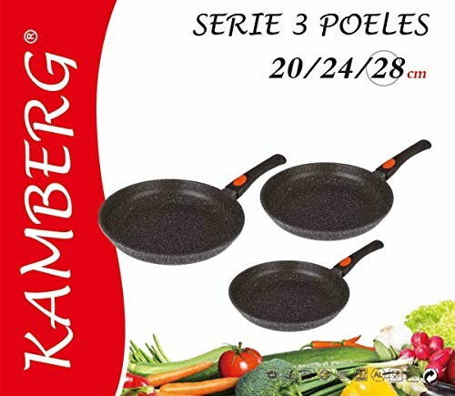 Set de Poêles Kamberg 20/24/28 cm