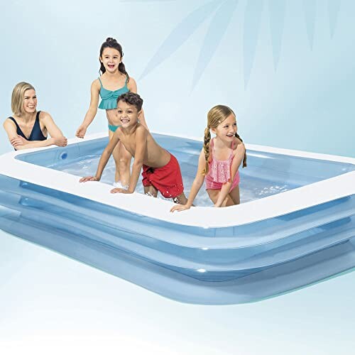 Intex Piscine Rectangulaire Givrée