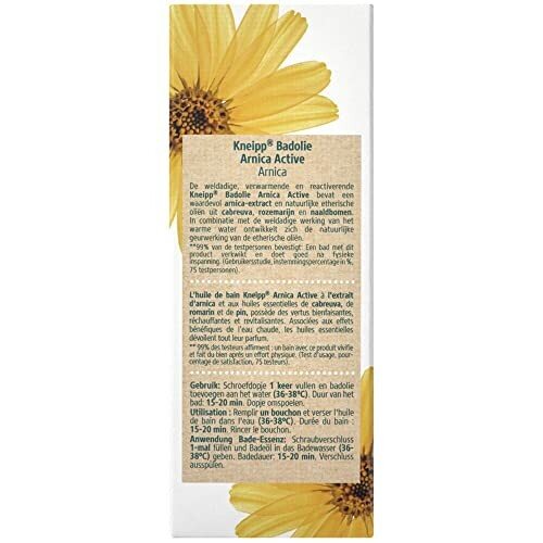 Kneipp Huile de Bain Arnica Active