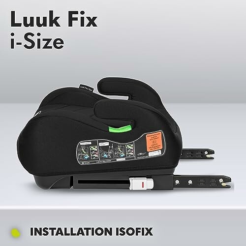 Siège auto Luuk Fix i-Size avec installation ISOFIX