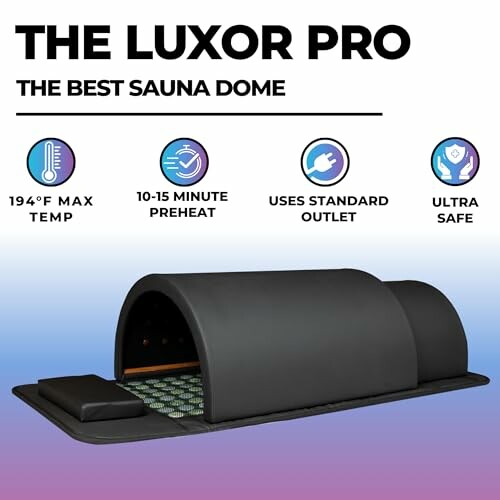 1Love Luxor Pro Dôme de Sauna Infrarouge