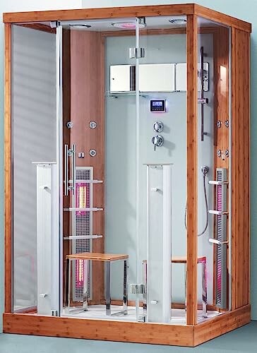 Douche vapeur et sauna infrarouge PureHaven