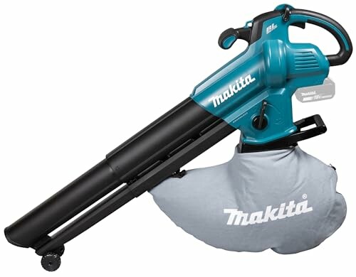 Souffleur et aspirateur de feuilles Makita.