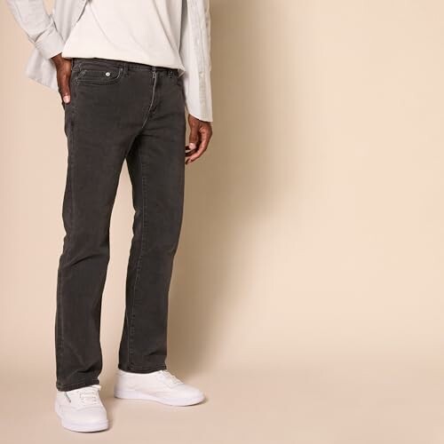 Jean Stretch Coupe Droite Homme