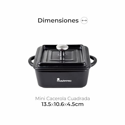 Casserole Masterpro Carré Noir