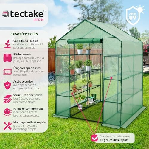 Serre de Jardin TecTake