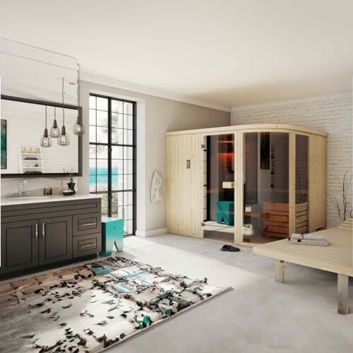Cabine de Sauna Arrondie