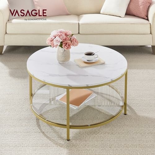 VASAGLE Table Basse LCT071W59