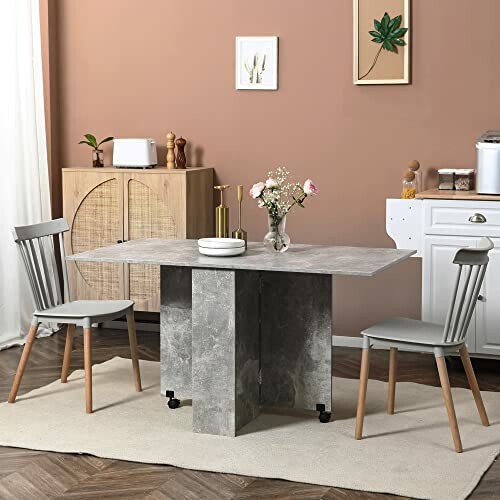 HOMCOM Table Pliante