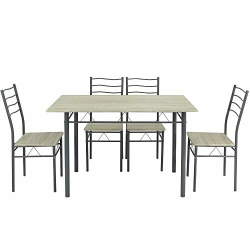 Ensemble de Table et 4 Chaises Lima