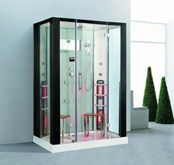 Douche à vapeur LED de luxe XXL
