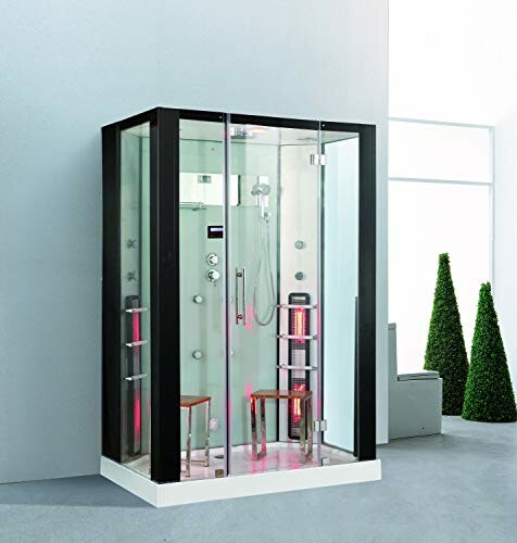 Douche Vapeur et Sauna Infrarouge PureHaven