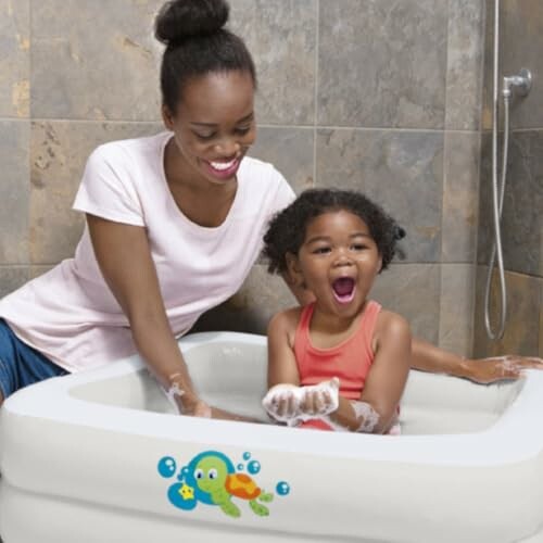 Bestway 51116 Baignoire Gonflable Carrée