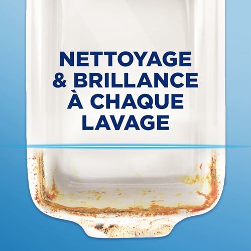 Plat en verre avant et après nettoyage