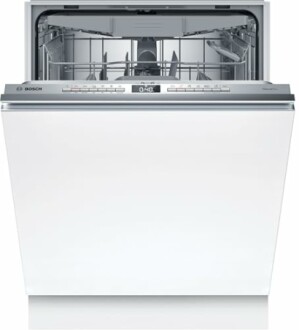 Lave-vaisselle ouvert avec porte blanche