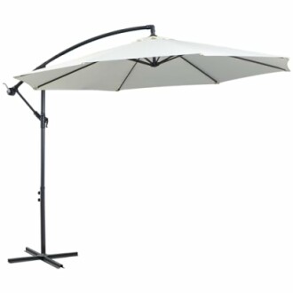 Parasol d'extérieur avec base en croix