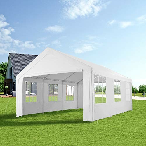 Tectake® Tonnelle de Jardin 6x4 m
