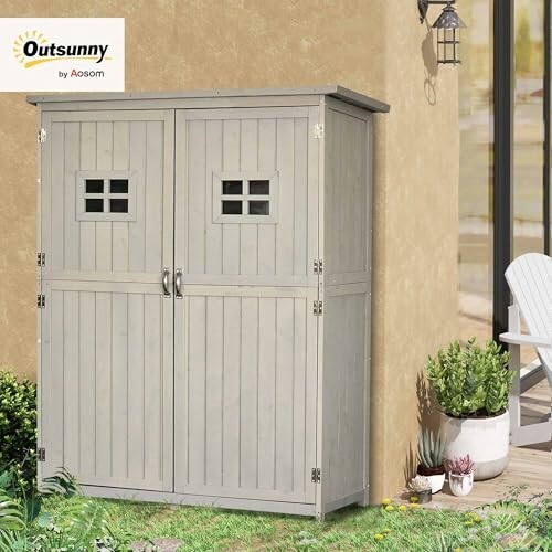 Outsunny Abri de Jardin en Bois