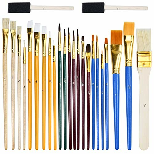 Pinceaux Peinture Acrylique HQdeal