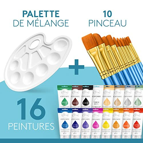 Kit de peinture acrylique Van Gaunet