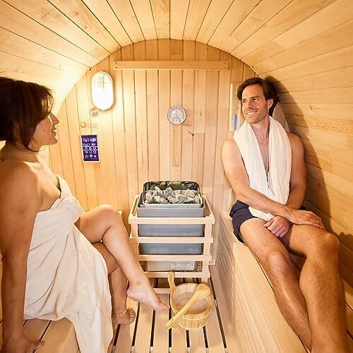 Sauna Extérieur GLOBAL RELAX® DHARANI S6