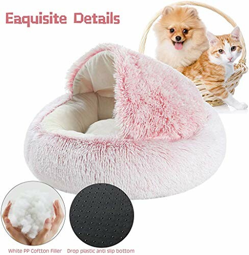 Lit Rond Moelleux pour Chat