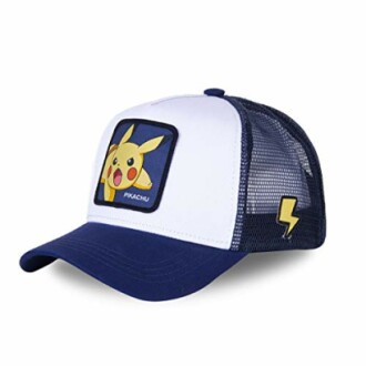 Casquette avec Pikachu sur le devant