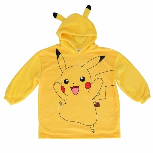 Pull Plaid à Capuche Pikachu