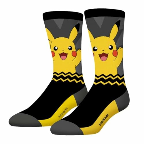 FREEGUN Chaussettes Homme Pokemon