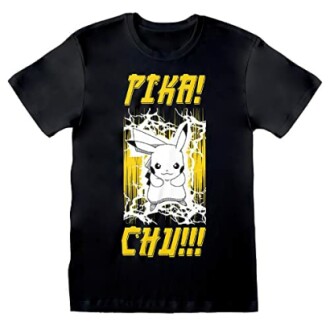 T-shirt Pokémon Pika ! Chu !! L