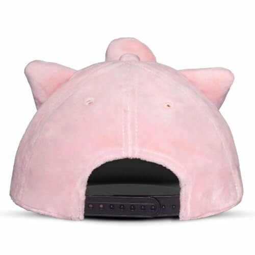 Casquette rose avec oreilles de chat