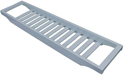 Grille d'évacuation en plastique blanc