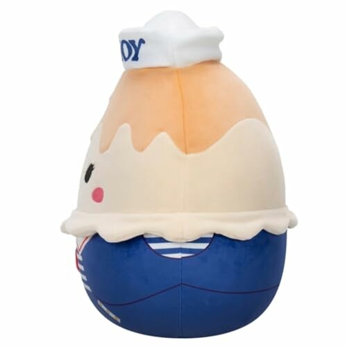 Jouet en peluche en forme d'œuf marin