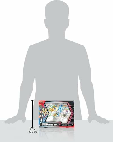 Boîte de jeu de cartes Pokémon Zacian V Héros de Galar.