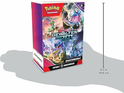 Boîte de cartes Pokémon 'Gewalten der Zeit'.